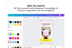 Cute Pinterest Templates For Canva