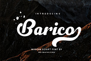 Barico - Modern Skript Font, a Script Font by RHD Creative Studio (Thumbnail 1 of 11)