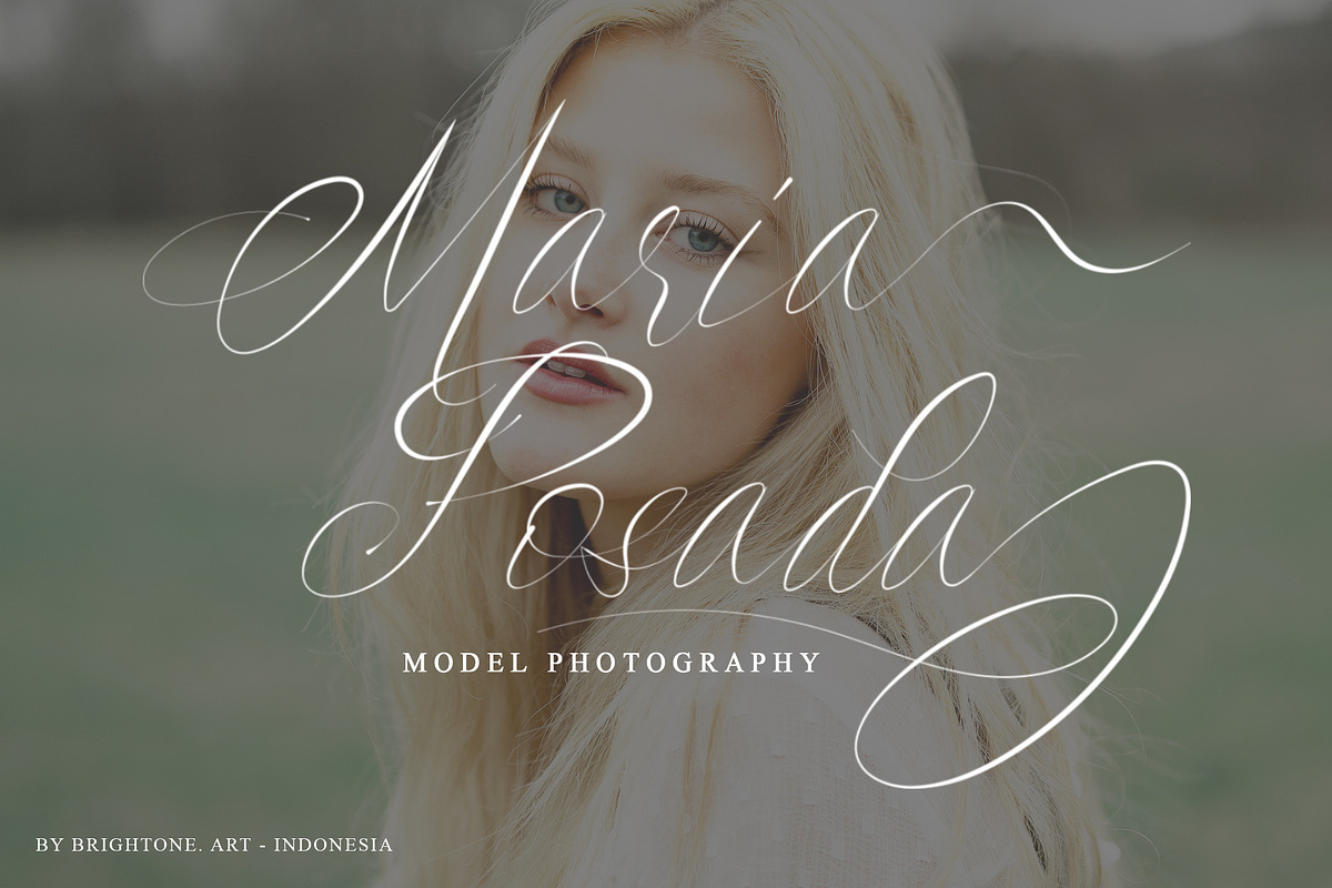 Saint Flow - Beauty handwritten, a Script Font by Brightone (Photo 8 of 9)