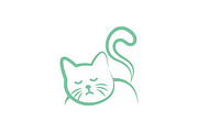 20 Logo Cat Templates Bundle, a Branding & Logo Template by Friendesigns (Thumbnail 18 of 21)