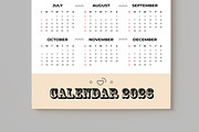 Modern Printable Wall Calendar, a Stationery Template by MightyDesign (Thumbnail 3 of 7)