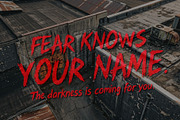 HorrificScience Horror Thriller Font, a Handwritten Font by HypeWorksCo (Thumbnail 5 of 16)