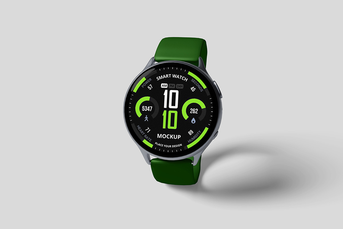 Smartwatch Mockup, a Product Mockup by bimockup (Photo 5 of 6)