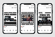 Fitness White Template, a Social Media Template by Kalubuak (Thumbnail 4 of 10)