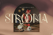 Strooma Retro Display, a Font by Creatype Studio (Thumbnail 1 of 11)