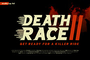 Lenozkonser - Display Racing Font, a Serif Font by twinstd (Thumbnail 5 of 8)