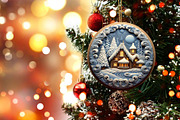 Christmas Ornament Bundle 3d, an Illustration by Moon Studio (Thumbnail 8 of 11)