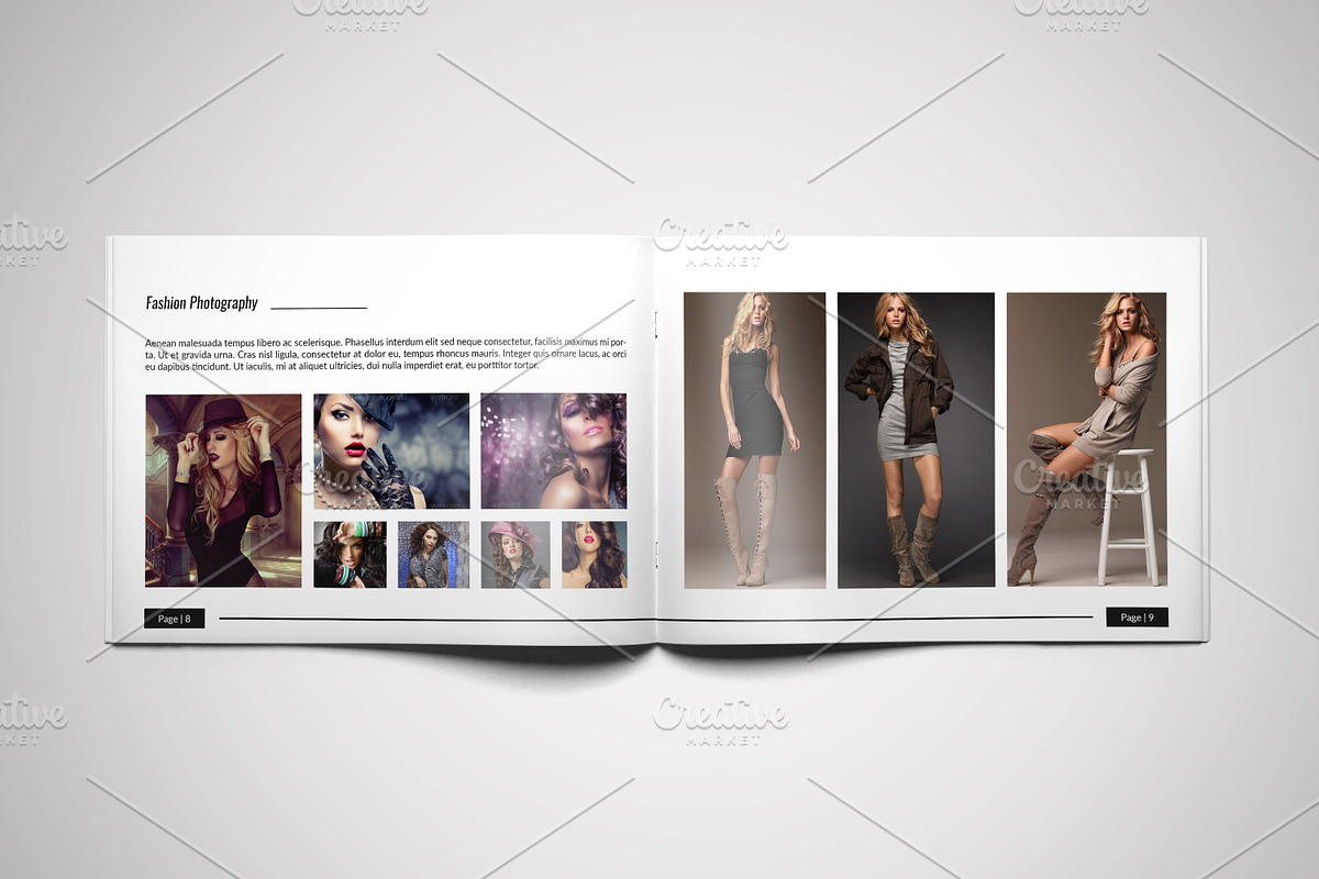 Photographer Portfolio Brochure-V493, a Brochure Template by Template Shop (Photo 6 of 13)