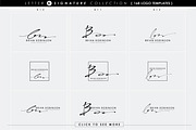 168 LETTER B SIGNATURE monogram logo, a Branding & Logo Template by Whimsical Logoshop (Thumbnail 10 of 16)