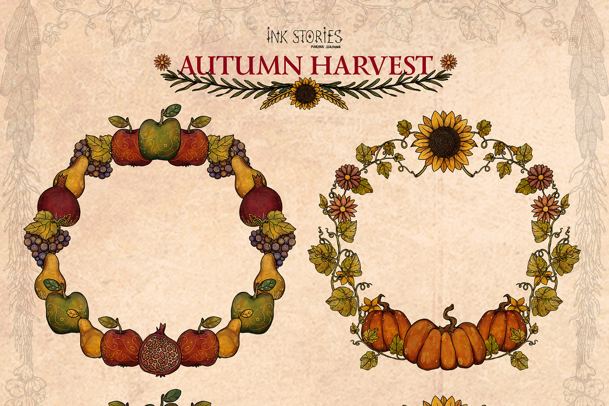 Autumn Harvest, a Seasonal Illustration by Ink Stories (Photo 22 of 26)