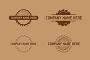 Wood/Saw Logo Bundle. Vector/Mock-Up, a Branding & Logo Template by Multiple (Thumbnail 3 of 5)