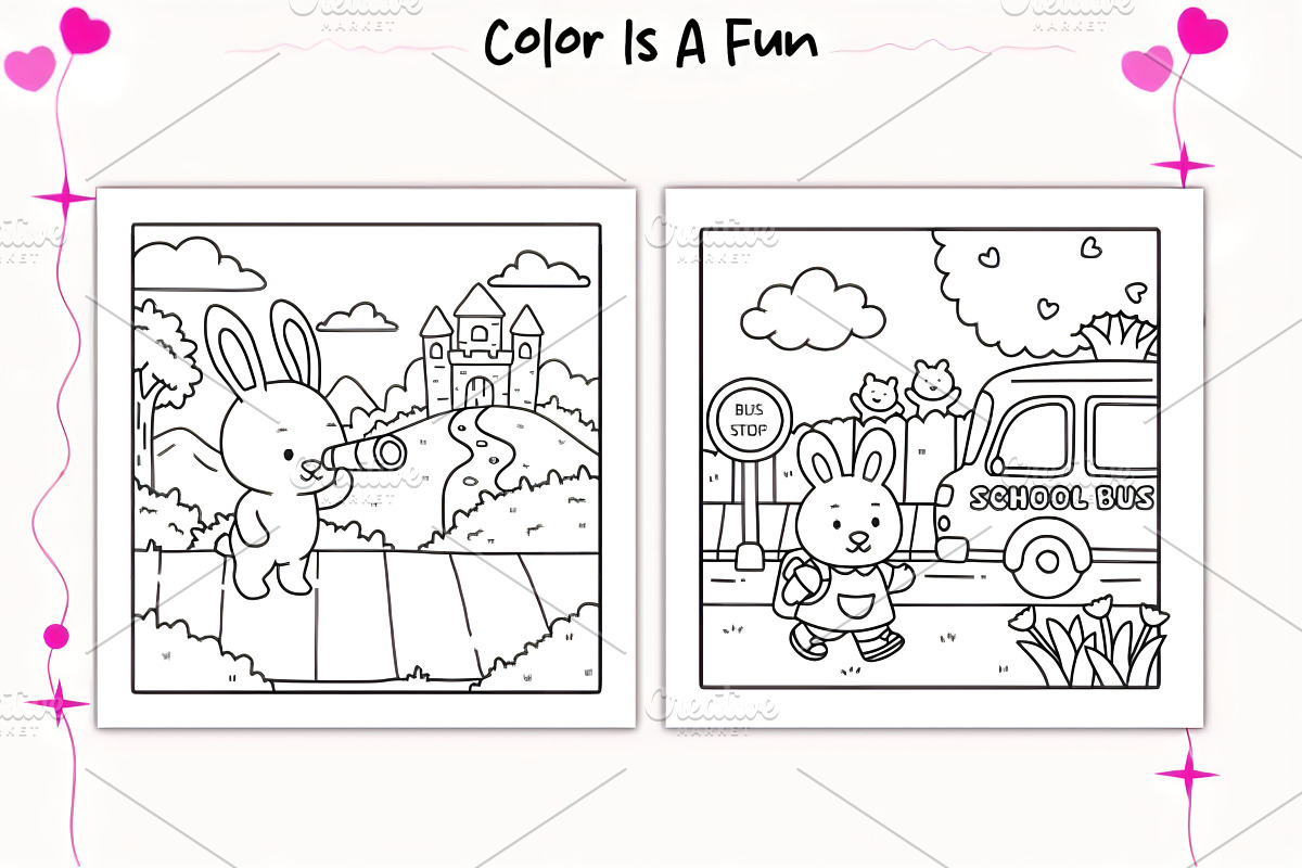 Little Cuddles Comfy Coloring Pages, a Decorative Illustration by Design Station (Photo 2 of 4)
