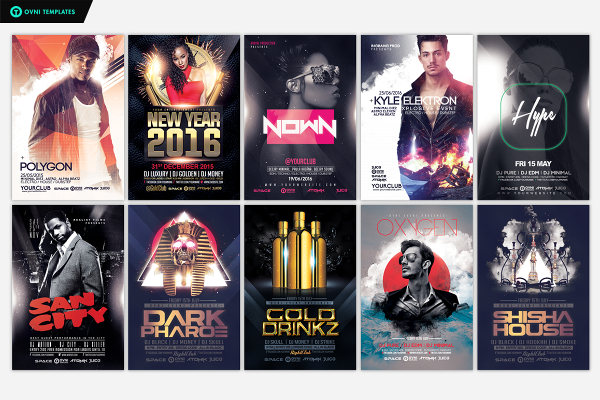 100 MASSIVE Flyer Bundle 94%OFF, a Flyer Template by OVNI-TEMPLATES (Photo 11 of 11)