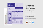 4 Retro Creative Invoice Template V1, a Print Template by twinstd (Thumbnail 4 of 4)