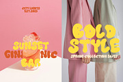 Quiet Joy quirky font, a Sans Serif Font by BilberryCreates (Thumbnail 2 of 10)