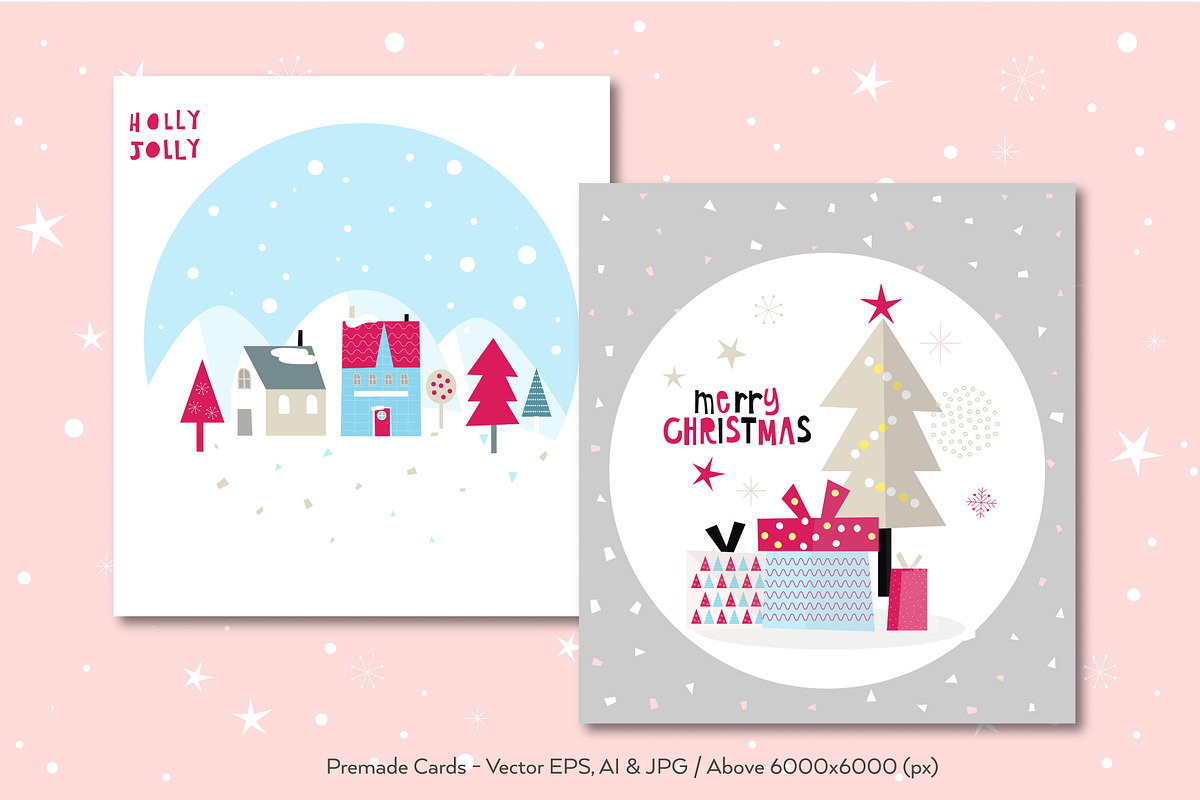 Happy Flat Holiday! Flat design kit, an Object Graphic by Paperly Studio (Photo 6 of 7)