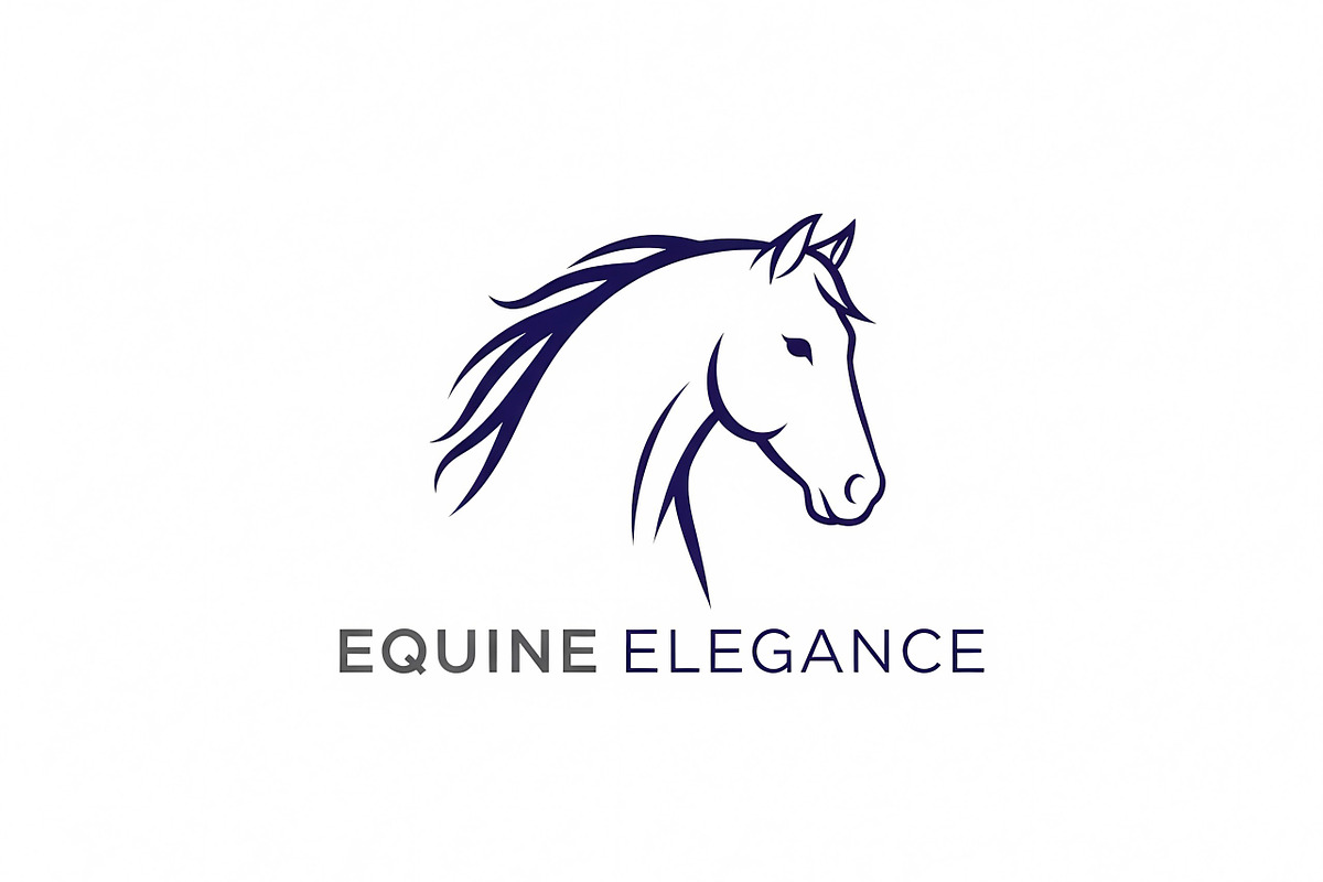 Equine Elegance Horse, a Branding & Logo Template by Logocreative (Photo 1 of 2)