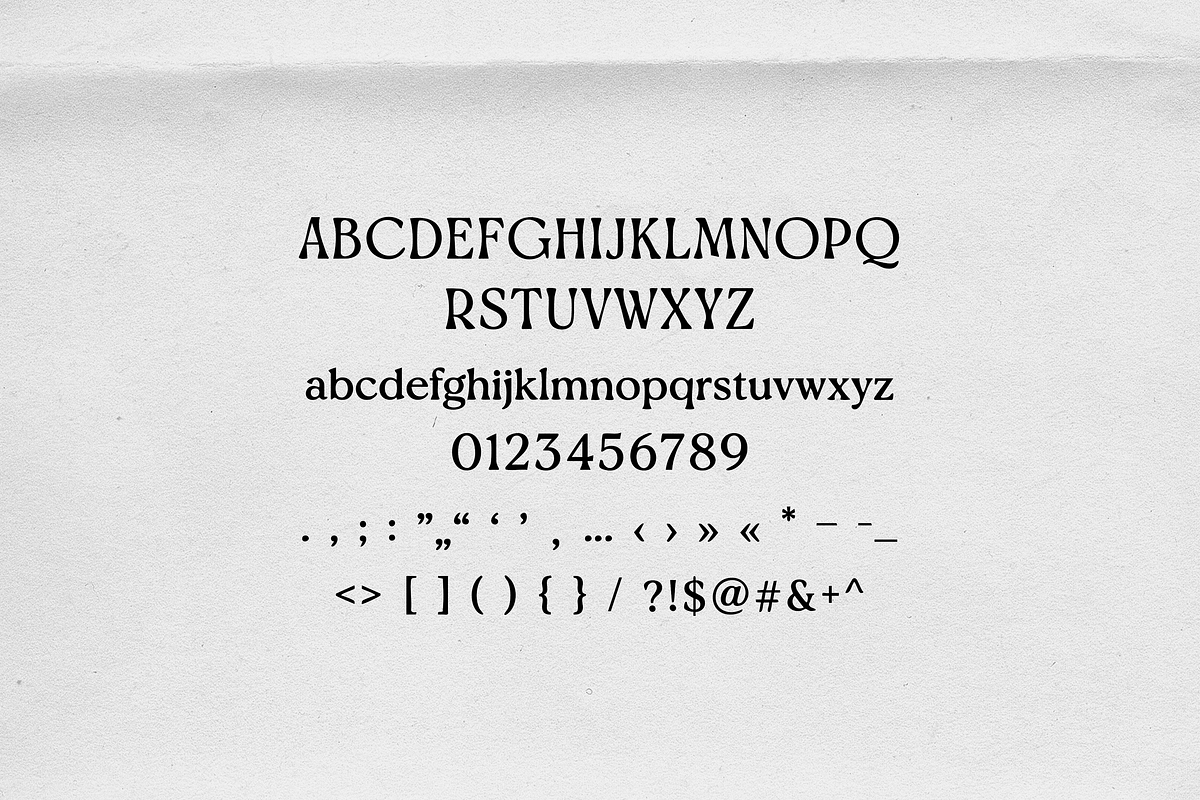 Rosevale Serif, a Serif Font by gafaroff studio (Photo 6 of 6)