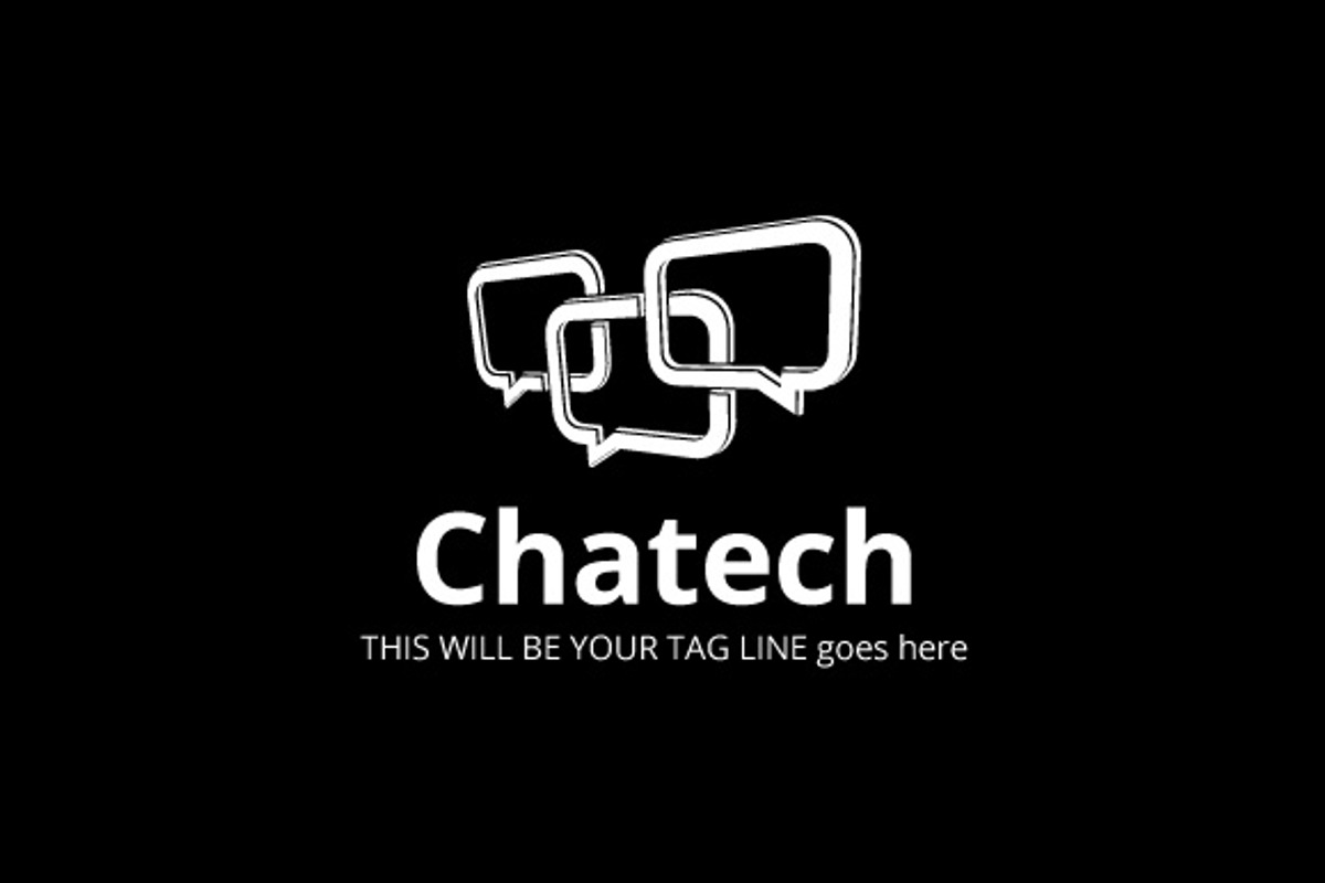 Chatech, a Branding & Logo Template by The Branding Fusion (Photo 4 of 4)