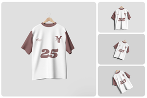 Oversized T-shirt Mockup