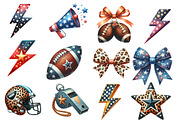 Game Day png Sublimation Clipart, an Illustration by Designworld (Thumbnail 3 of 5)