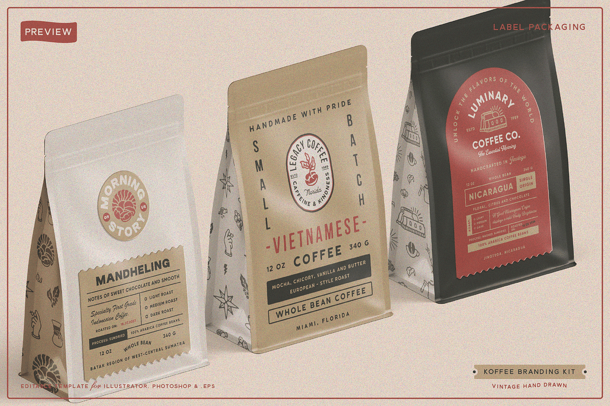 Koffee Branding Kit, a Branding & Logo Template by Refolve Design (Photo 19 of 30)
