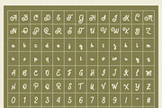 Vintage Fonts Bostly & D'brakes, a Script Font by Aksa & Nusa Co. (Thumbnail 4 of 5)