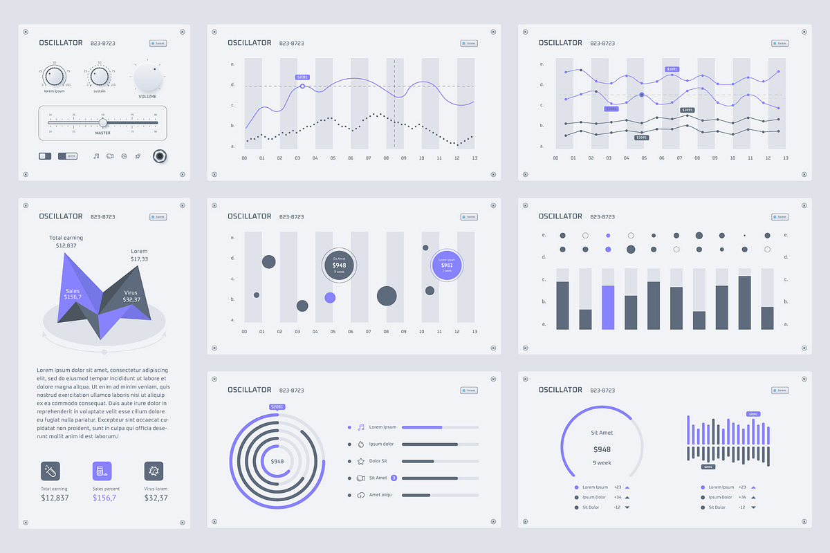 infographics and statistics, a Templates & Theme by fet