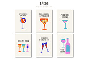 Bar drinks and bottles, a Food Illustration by lexminci (Thumbnail 4 of 17)