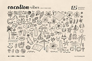 Vacation Vibes Whimsical Set, an Object Illustration by Art Dari Autumn (Thumbnail 12 of 13)