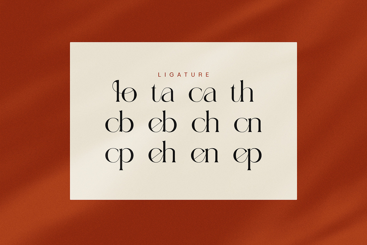 Clostha Elegant Serif Font, a Serif Font by Graphicxell (Photo 8 of 8)
