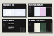 LAMIYA | Brand Guideline Template, a Presentation Template by shaondesigns (Thumbnail 5 of 11)