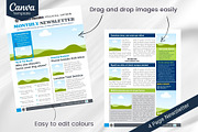 Canva Newsletter Template Financial, an Email Template by PixelCraft (Thumbnail 3 of 15)