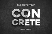 Concrete Text Effect PSD, a Layer Style Add-On by S_design (Thumbnail 2 of 6)