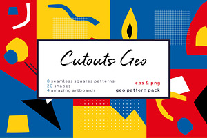 Cutouts Geometric Pattern Collection