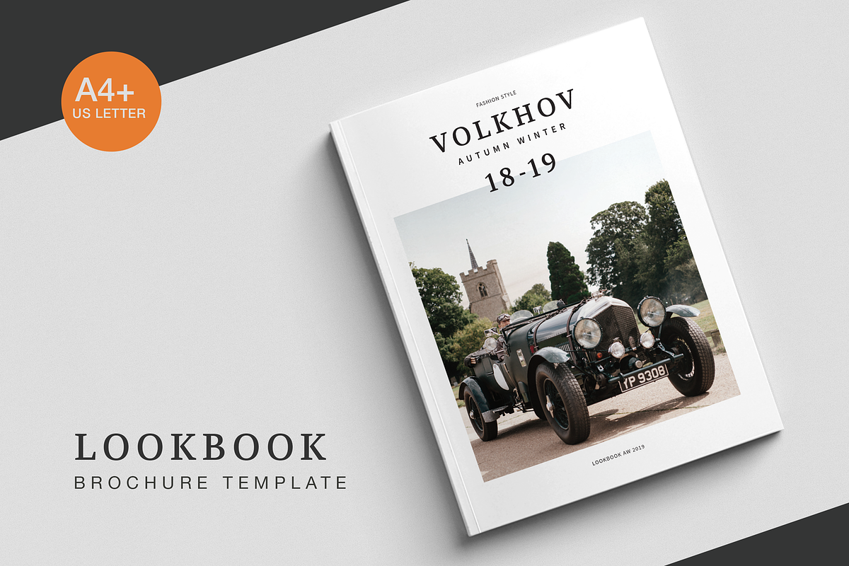 Volkhov Lookbook, a Brochure Template by BOXKAYU (Photo 1 of 18)