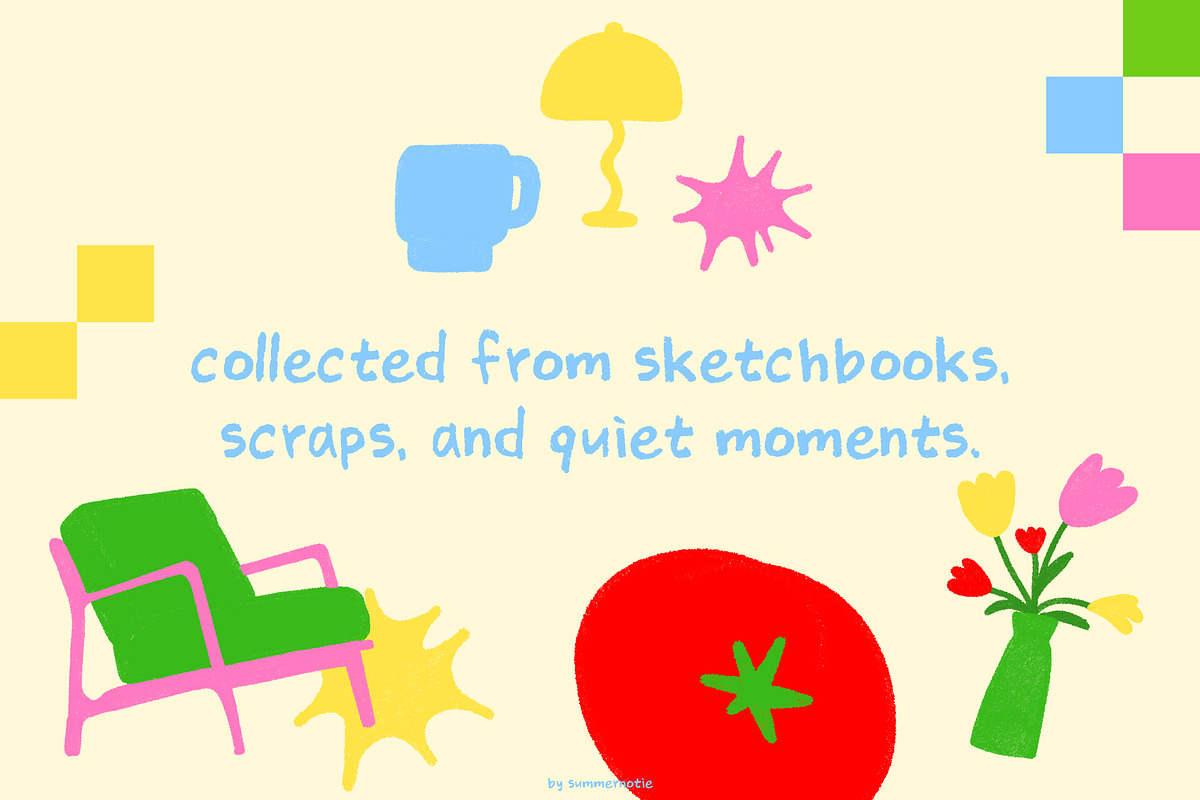 Notie Crayon Handwritten Font, a Handwritten Font by Summernotie (Photo 3 of 6)