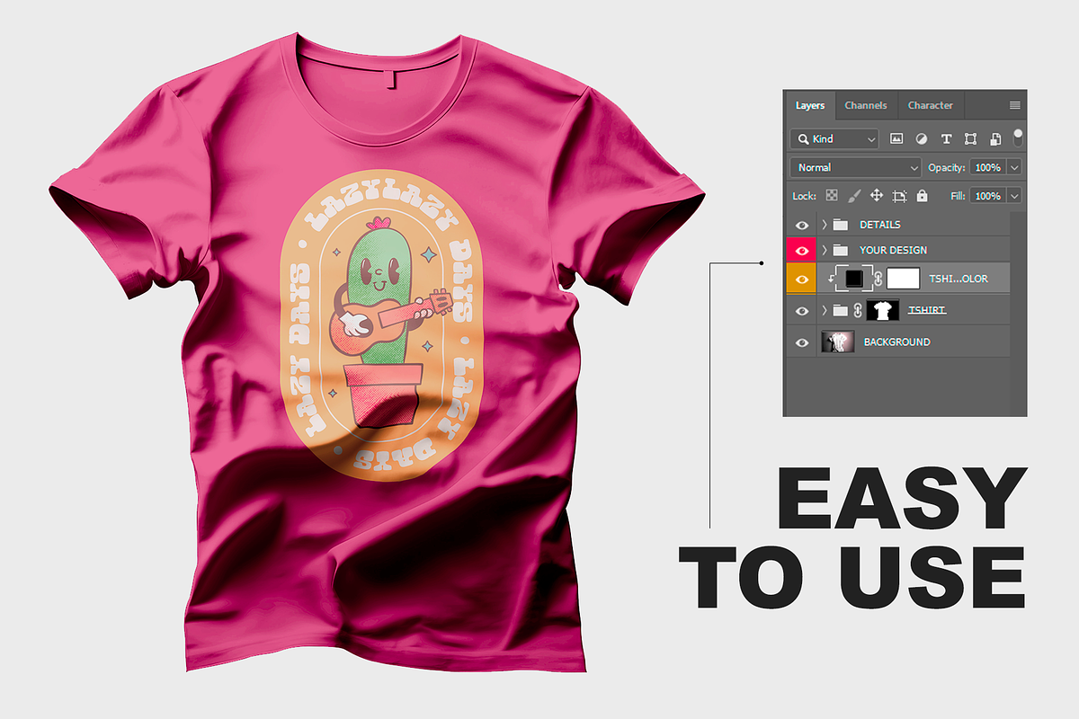 10 Tshirt Mockup Bundle, an Apparel Mockup by Visuallay (Photo 5 of 5)