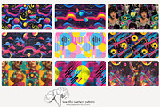 70 retro music seamless pattern, a Pattern Graphic by Poppy Lane Studio (Thumbnail 4 of 10)