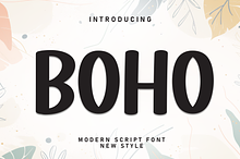 Boho | Script Font