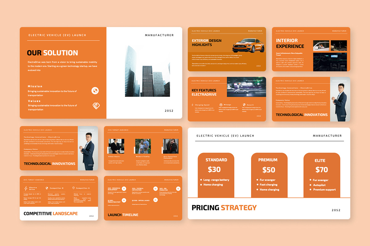 Electric Vehicle Launch Keynote, a Presentation Template by twinstd (Photo 3 of 5)