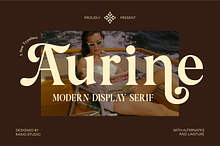 Aurine Modern Display Serif Font