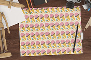 Food Pattern Pack 1, a Pattern Graphic by Mel's Shop (Thumbnail 11 of 12)