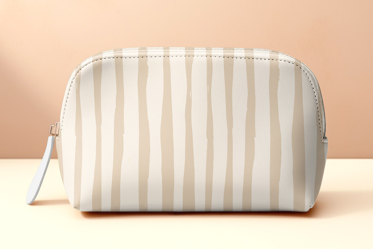 Painted Beige Stripes, a Pattern Graphic by MalyskaStudio (Photo 7 of 8)