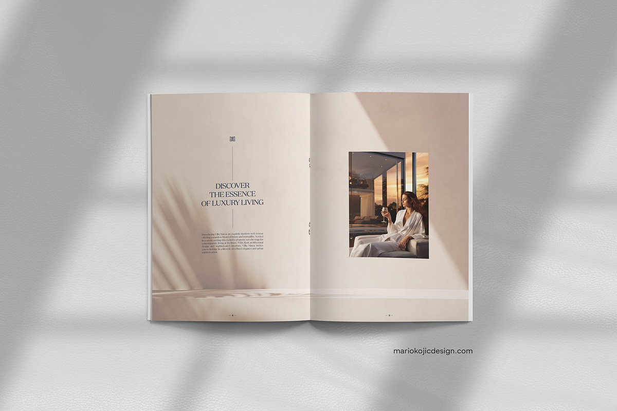 Portrait Real Estate Brochure, a Brochure Template by mario_kojic_design (Photo 5 of 15)