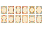 Abstract Groovy Flower Frame, an Object Graphic by Vesvocrea (Thumbnail 2 of 5)