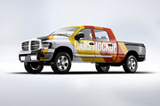 Pickup Truck Mock-Up, a Product Mockup by DesignRushMarket (Thumbnail 7 of 8)