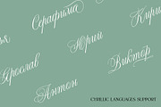 Night Train Script — Elegant Font, a Script Font by vatesdesign (Thumbnail 5 of 10)