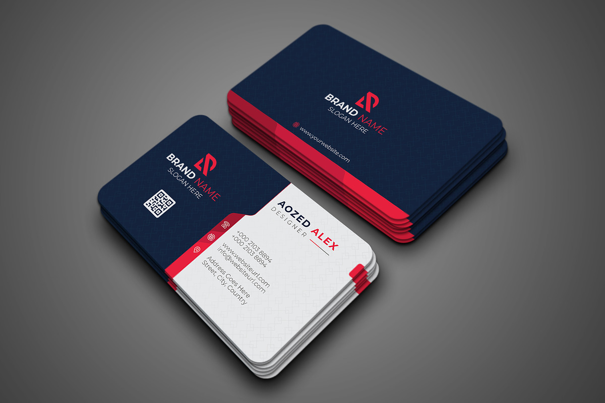 Creative And Corporate Business Card, a Business Card Template by GFXCity (Photo 1 of 4)