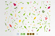 Microgreens Vector Set 1, a Food Illustration by ElenaKovalyova (Thumbnail 13 of 21)